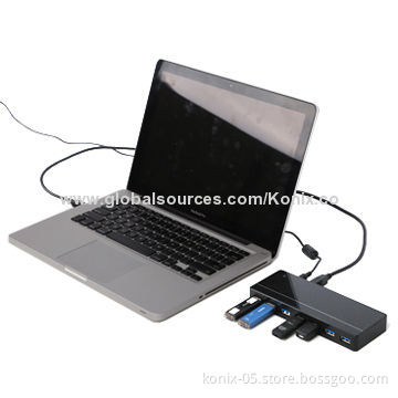 7-port USB 3.0 HUB with DCP Charging Port, Made in China